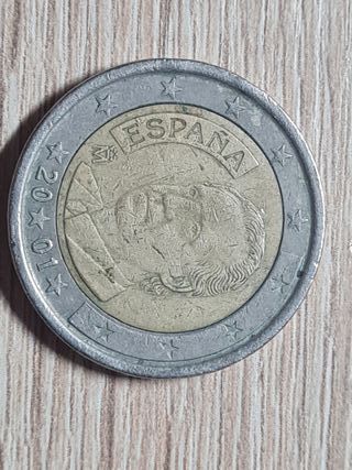Moneda 2 Euros España 2001