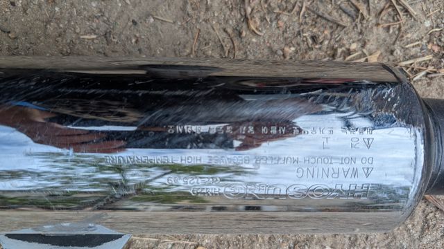 Silenciador original Hyosung comet 125cc