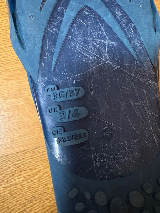 Aletas de buceo talla 36-37