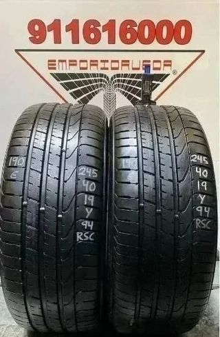 245 40 19 Y PIRELLI RUEDA RSC AL 90% VIDA UTIL