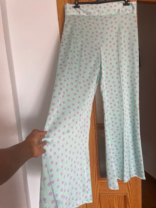 Traje Matilde Cano Talla 46 Pantalón 48 Top