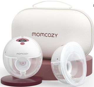 Momcozy M5 Sacaleches Eléctrico Doble Manos Libres
