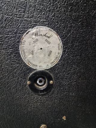 Marshall Pantalla 1935 Bass Vintage. Rola Celestio