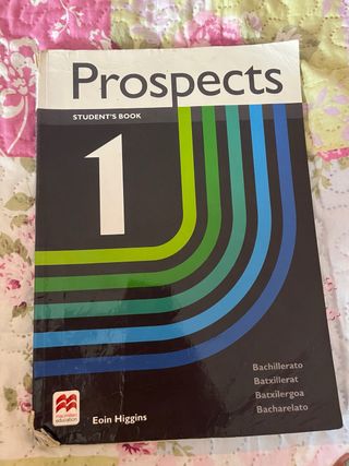 Libro 1 bach prospects inglés 