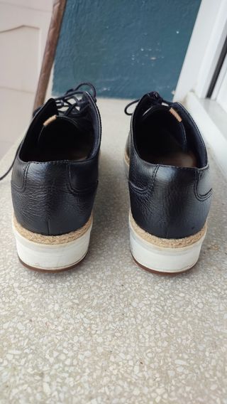 Zapatos Clarks Cuero Negro Talla 39