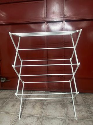 Tendedero Plegable Extensible Blanco