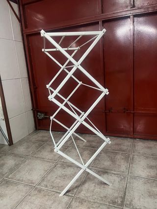 Tendedero Plegable Extensible Blanco