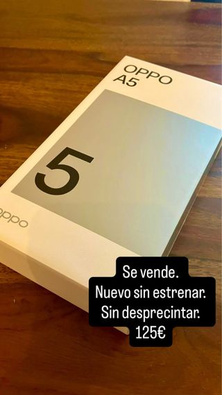OPPO A5.Nuevo.Sin Estrenar.En su embalaje original
