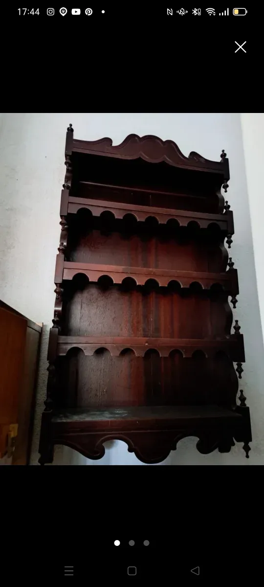 Estantería madera maciza estilo clásico