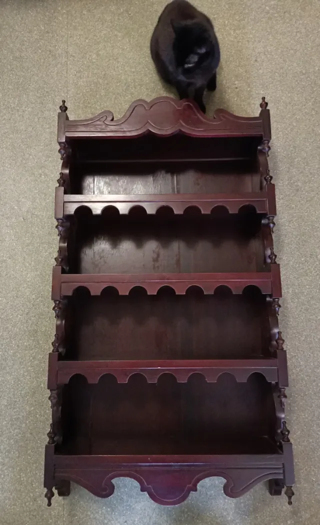 Estantería madera maciza estilo clásico