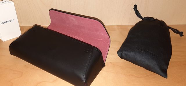 Custodia occhiali Valentino originale con sacchett
