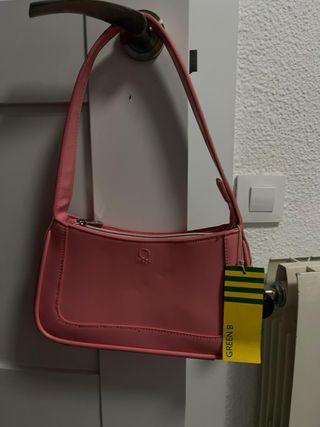 Bolso Benetton Rosa