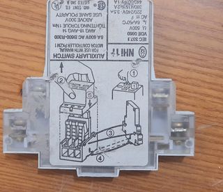 Interruttore termico salvamotore 4A 8 pezzi 