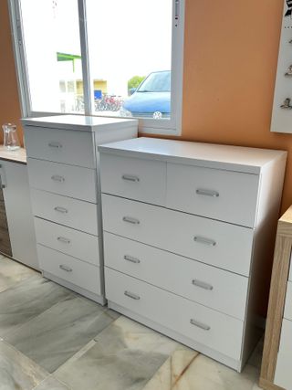 Cómoda y sinfonier blanco NUEVO
