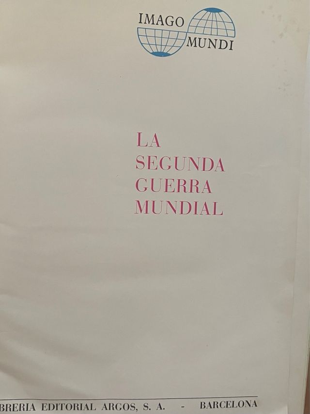 LA SEGUNDA GUERRA MUNDIAL 