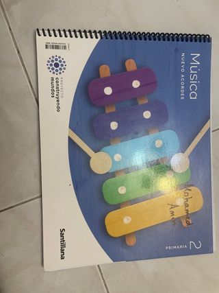 Libro Música Santillana Primaria 2