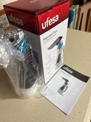 Limpiador Cristales Vapor UFESA Aspirojet Duo