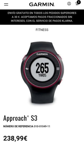 Garmin Approach S3