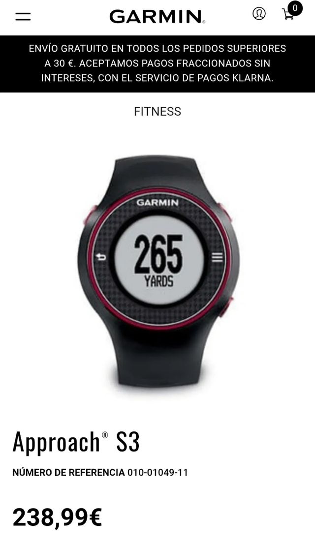 Garmin Approach S3