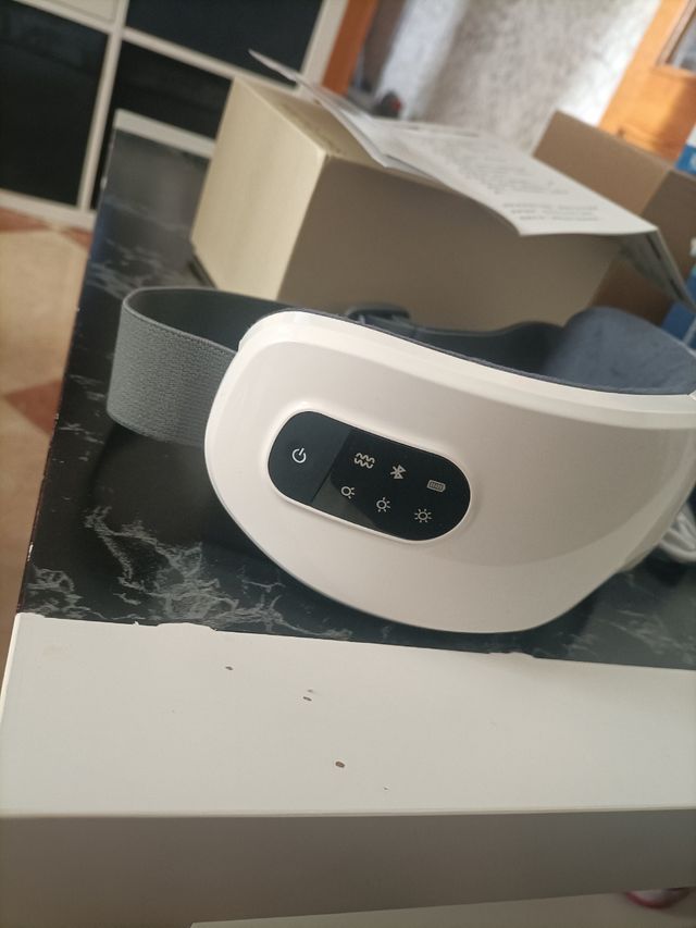 Gafas de masaje con calor y bluetooth
