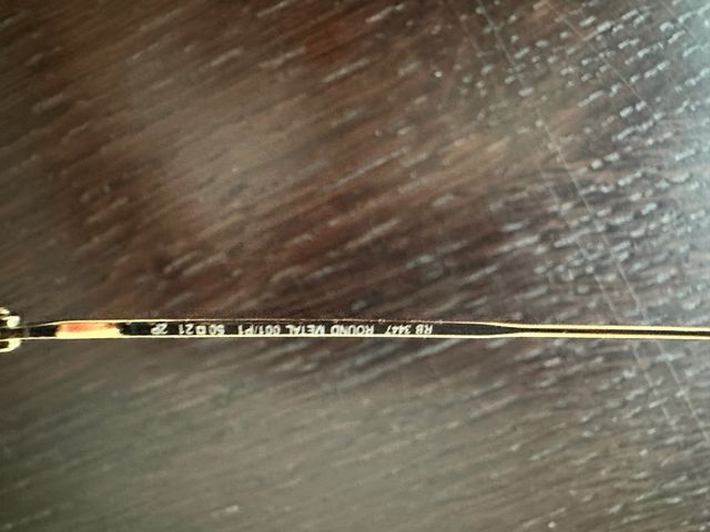 Gafas de Sol Ray-Ban RB 3447 Doradas