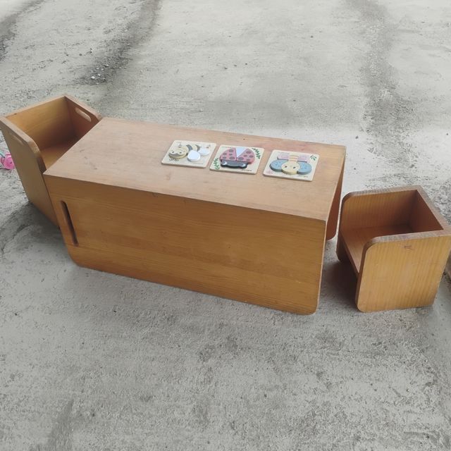Mesa Montessori y Torre Aprendizaje Madera