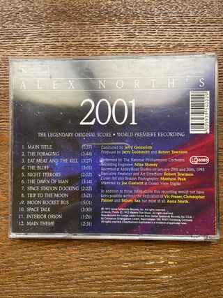 Alex North's 2001: The Legendary Original Score CD