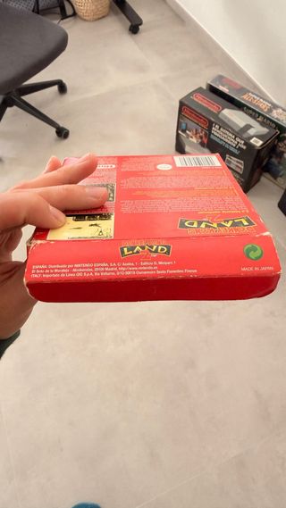 Caja e instrucciones Donkey Kong 2 Game Boy