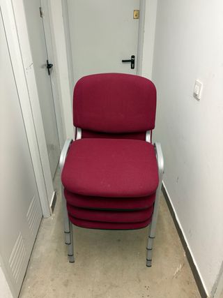 Sillas de oficina apilables
