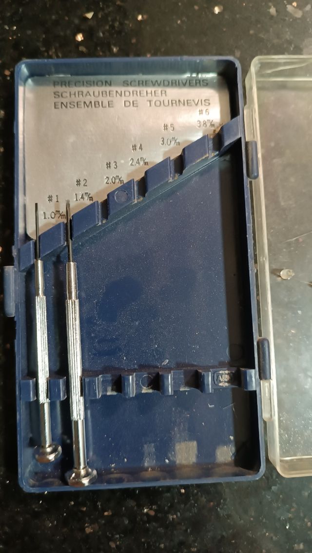 Juego de 2 destornilladores de precisión