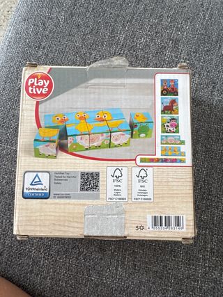 Puzzle Rompecabezas Playtive 9 Piezas