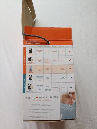 Mochila Portabebé Ergobaby Adapt Azul