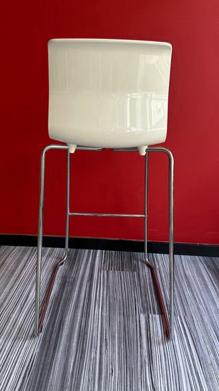 Taburete Alto Ikea blanco