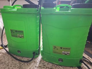 Mochila sulfatar a batería 16L
