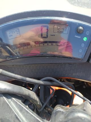 Kawasaki ER6F 650cc.Naranja 2011 en perfecto estad