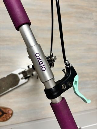 Patinete Scooter Oxelo Niños/as Verde/Morado