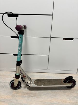 Patinete Scooter Oxelo Niños/as Verde/Morado