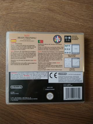 Más Brain Training Nintendo DS