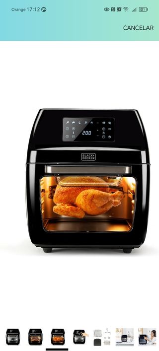 Freidora de aire Black+Decker