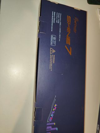 Teclado Mecánico Ducky Shine 7 Switches Azules