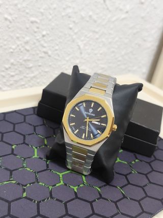 Reloj BINBOND Hombre Oro y Plata