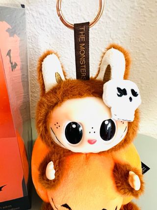 Labubu Halloween Calabaza Peluche Colgante