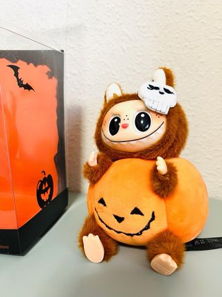 Labubu Halloween Calabaza Peluche Colgante