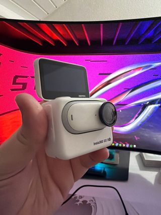 Insta360 Go 3S Câmera de Ação Branca 128gb