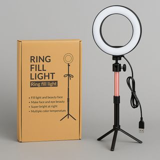 Aro de Luz LED con Trípode Ajustable