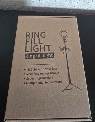 Aro de Luz LED con Trípode Ajustable