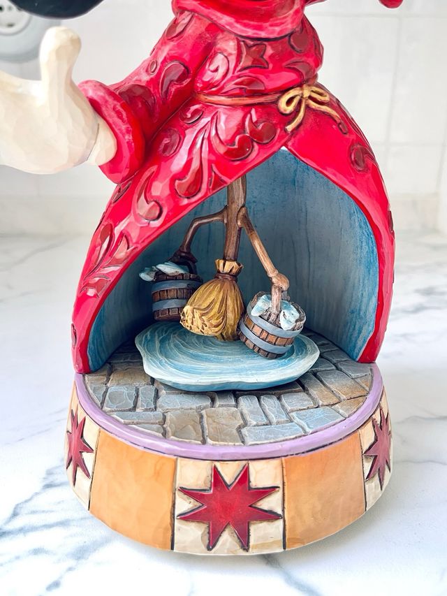 Figura Jim Shore Mickey Aprendiz Fantasía Disney