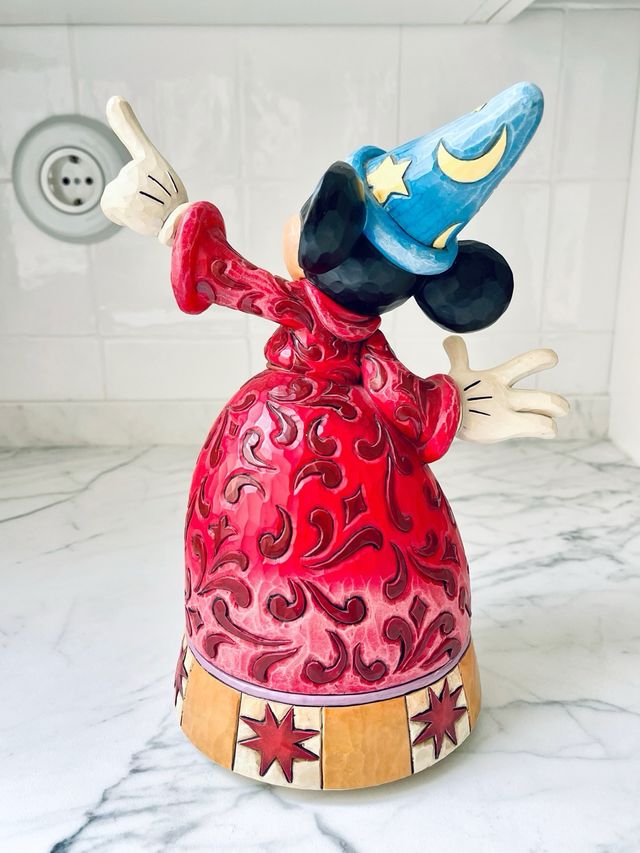 Figura Jim Shore Mickey Aprendiz Fantasía Disney