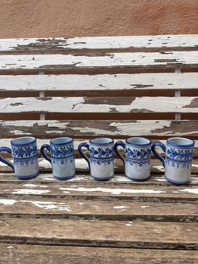 Tazas de cerámica Talavera