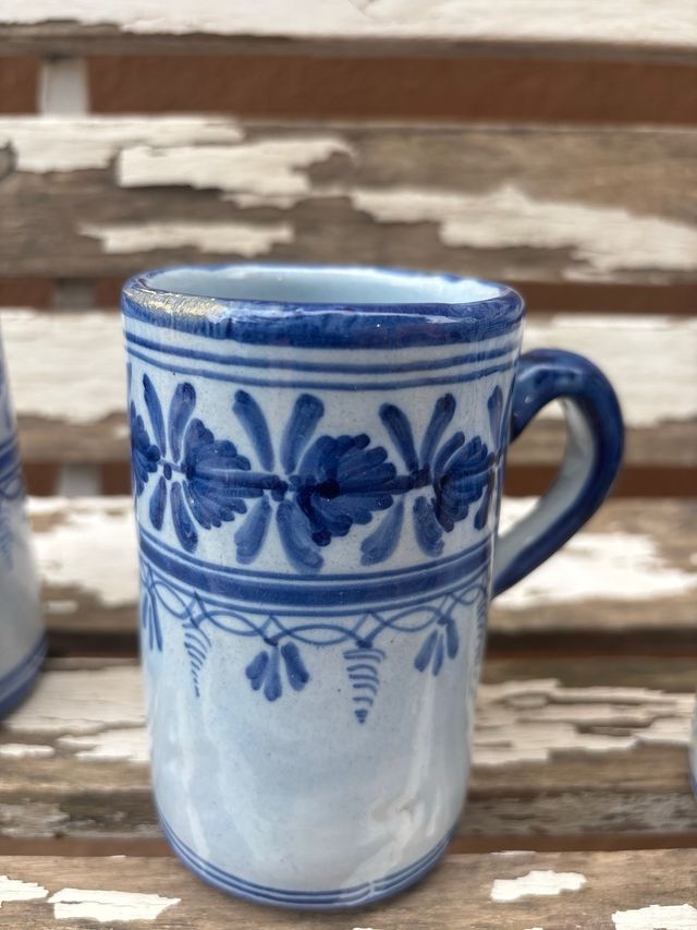 Tazas de cerámica Talavera